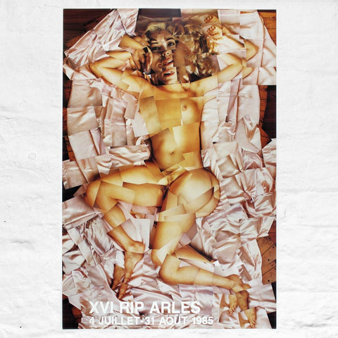 XVI RIP ARLES (1985 feat. Actress Theresa Russell) Poster by David Hockney