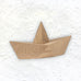 Admiral Wooden 'Paper' Boat by Boyhood - Large, Natural Oak