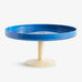 Cake Stand - blue / yellow glass by HAY