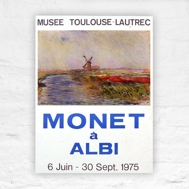 Monet à Albi poster by Claude Monet