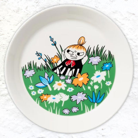 Moomin Plate - Little My and Meadow