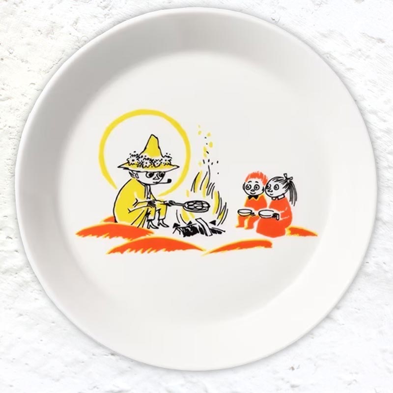 Moomin plate - ABC Snufkin