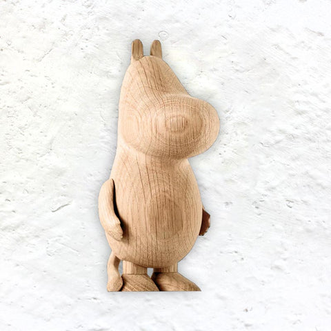 Wooden Moomintroll by Boyhood - Small, White Oak