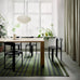 Fleur Hand Woven Rug - Moss / Black, 170 x 240cm des. Lisbet Friis for Fabula Living